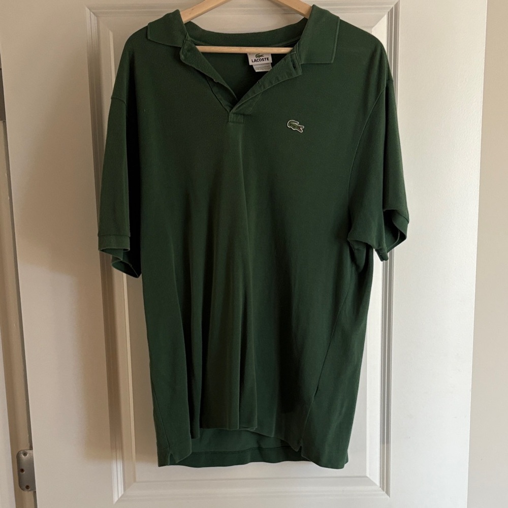 Lacoste Men's Polo in Deep Green